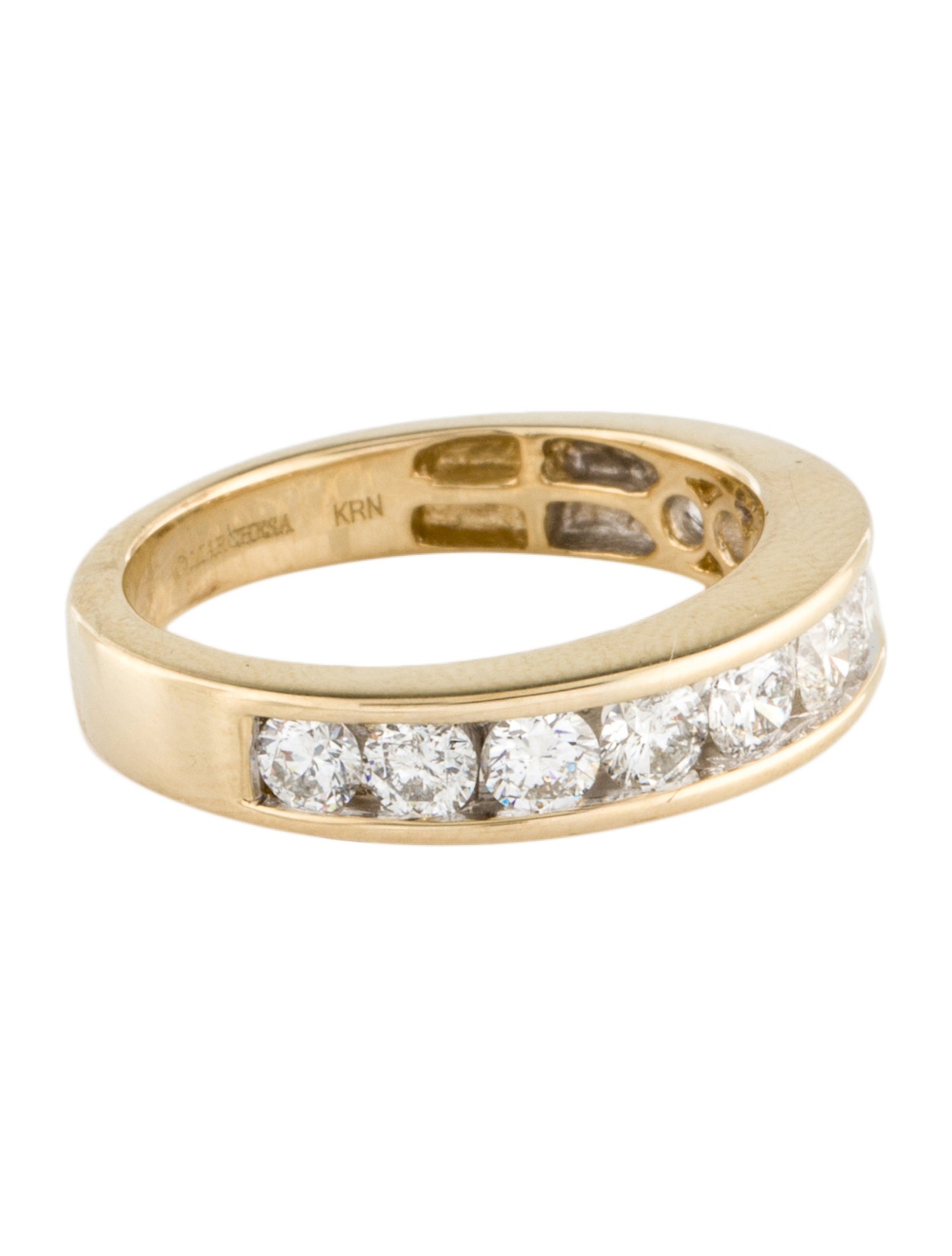 Marchesa 14K 1.26ctw Diamond Band Ring
