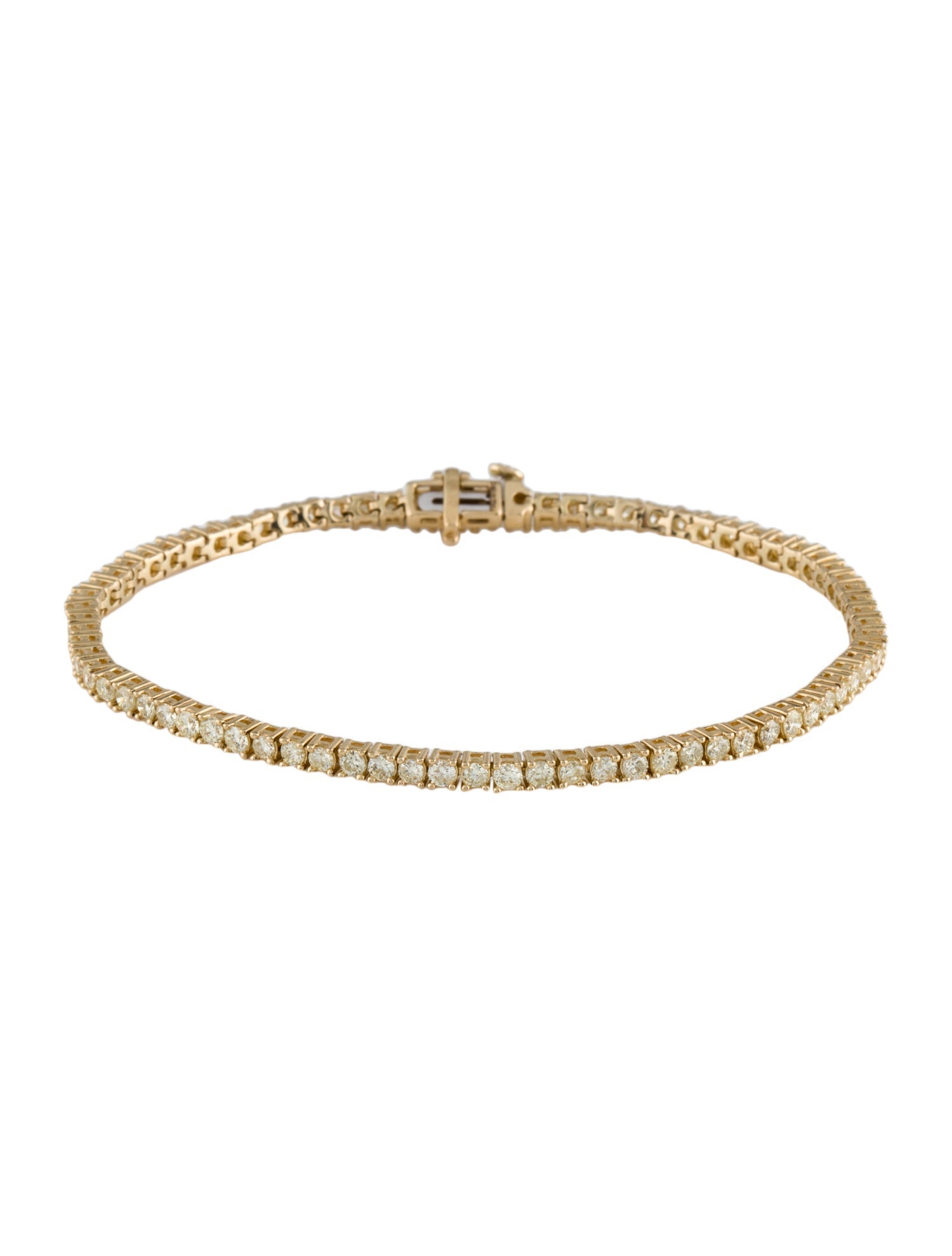 Marchesa 14K 3.00ctw Diamond Tennis Bracelet