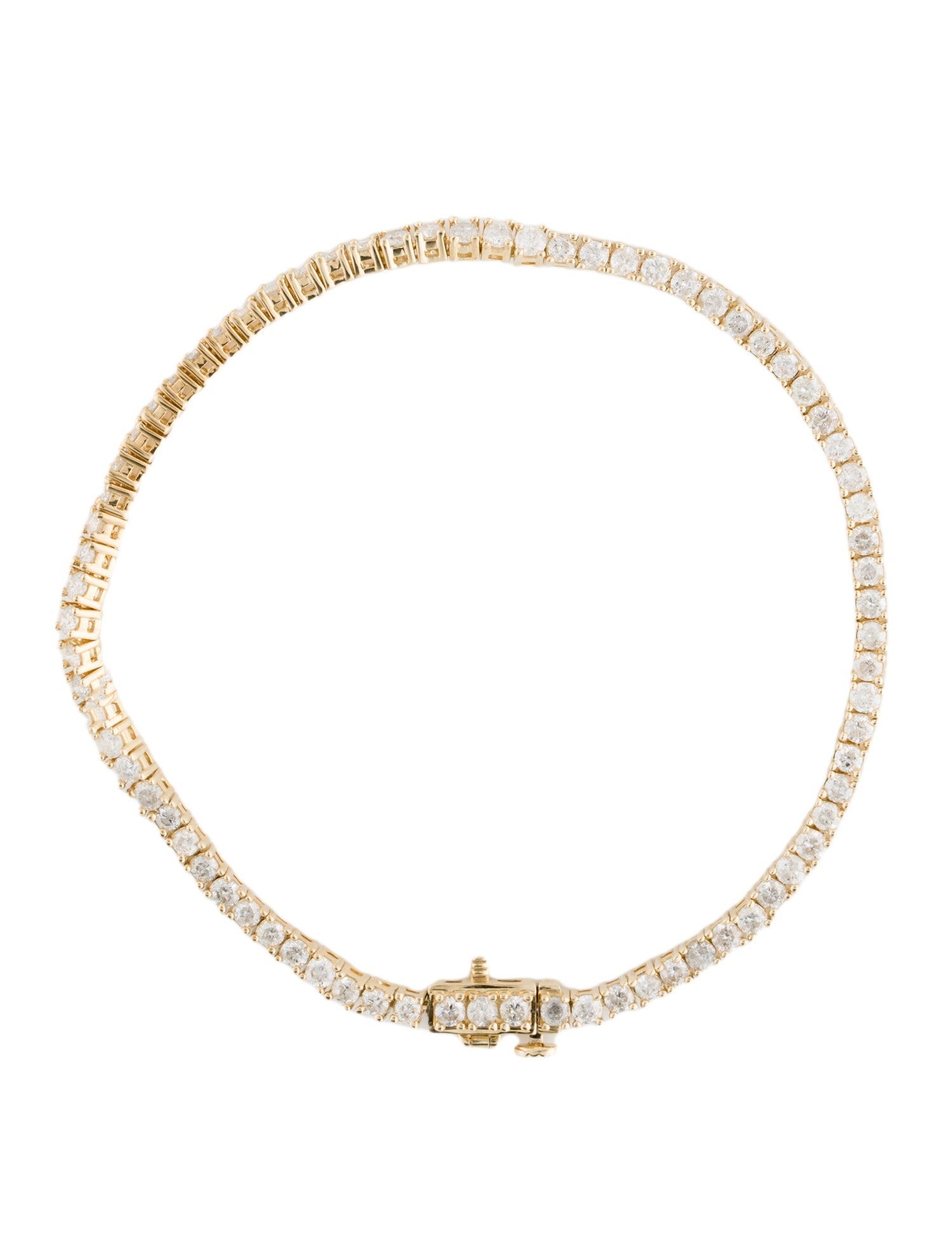 Marchesa 14K 3.02ctw Diamond Tennis Bracelet