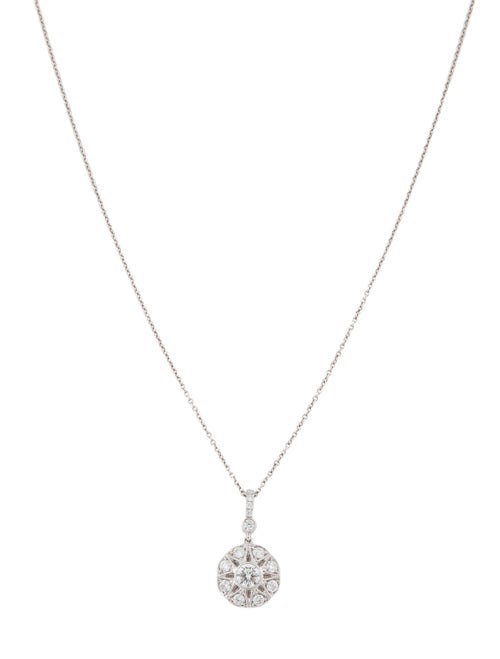 Marchesa 18K Diamond Pendant Necklace