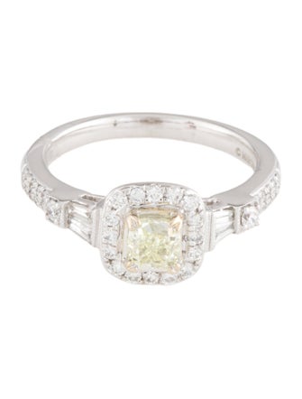 Marchesa 18K Diamond Engagement Ring
