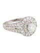 Marchesa 14K 2.50ctw Diamond Double Halo Cocktail Ring