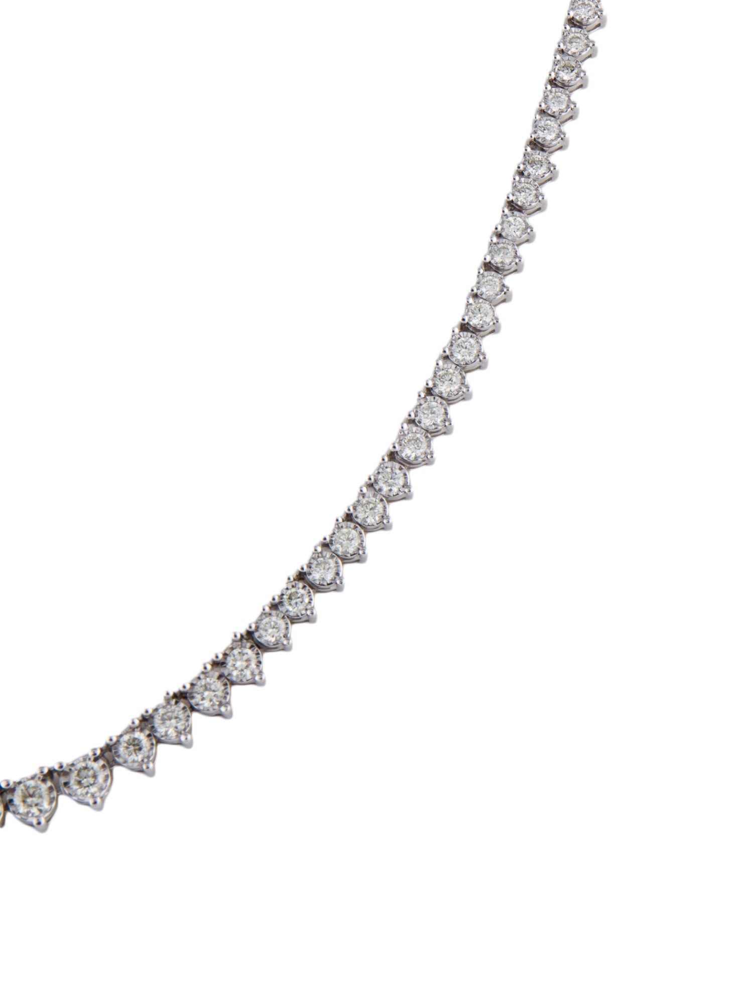 Marchesa 14K 3.74ctw Diamond Collar Necklace
