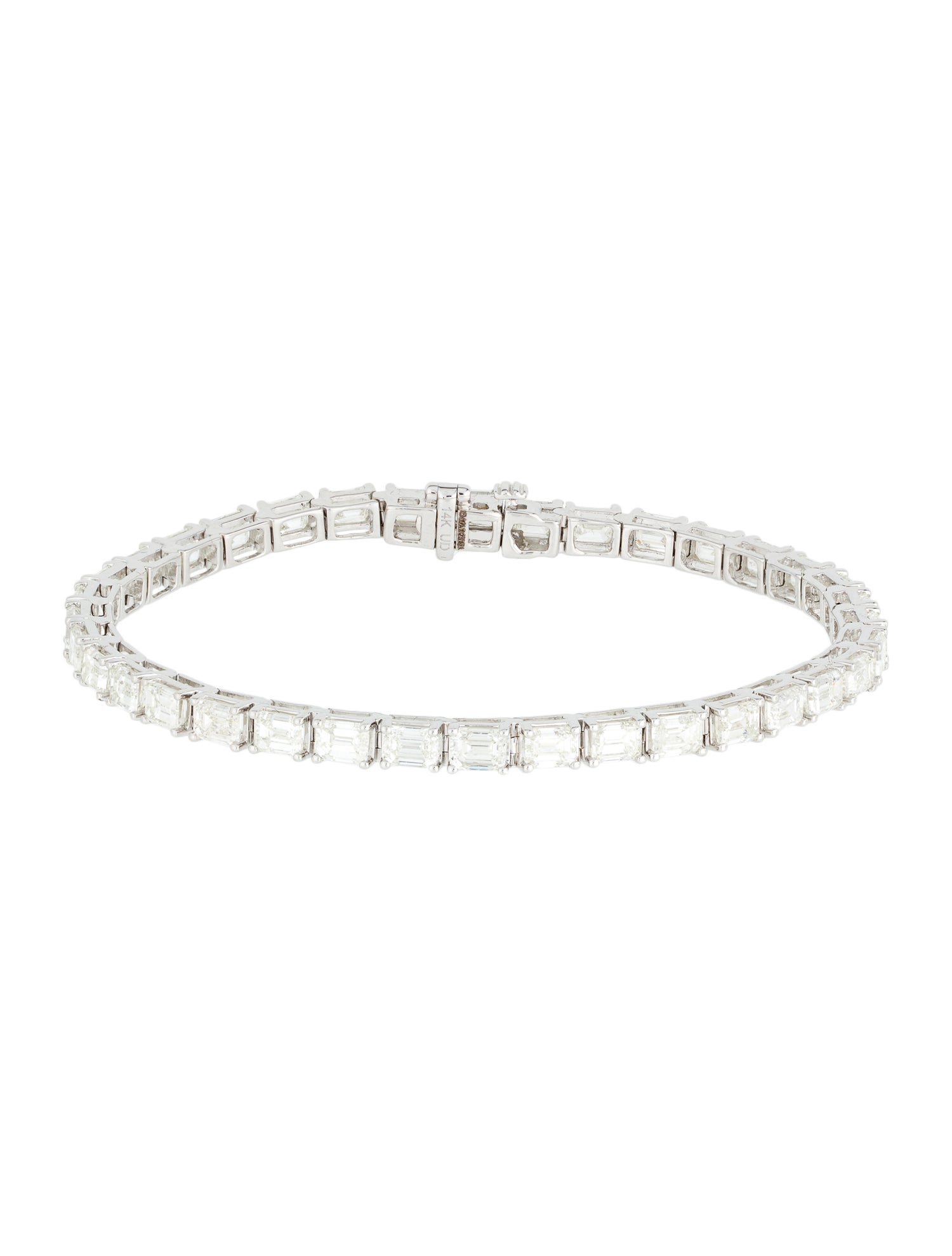 Marchesa 14K 9.00ctw Diamond Tennis Bracelet