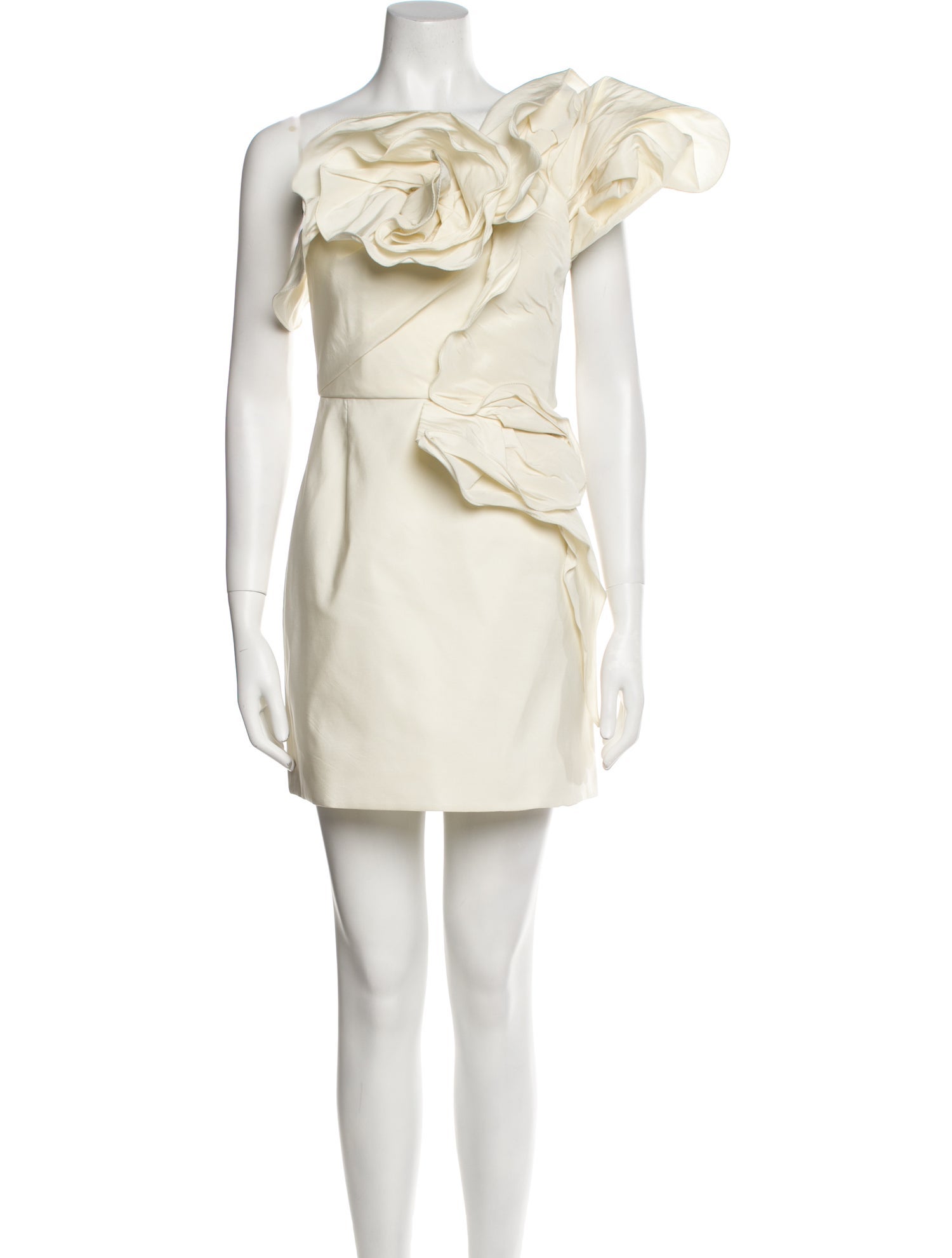 Marchesa Off-The-Shoulder Mini Dress w/ Tags