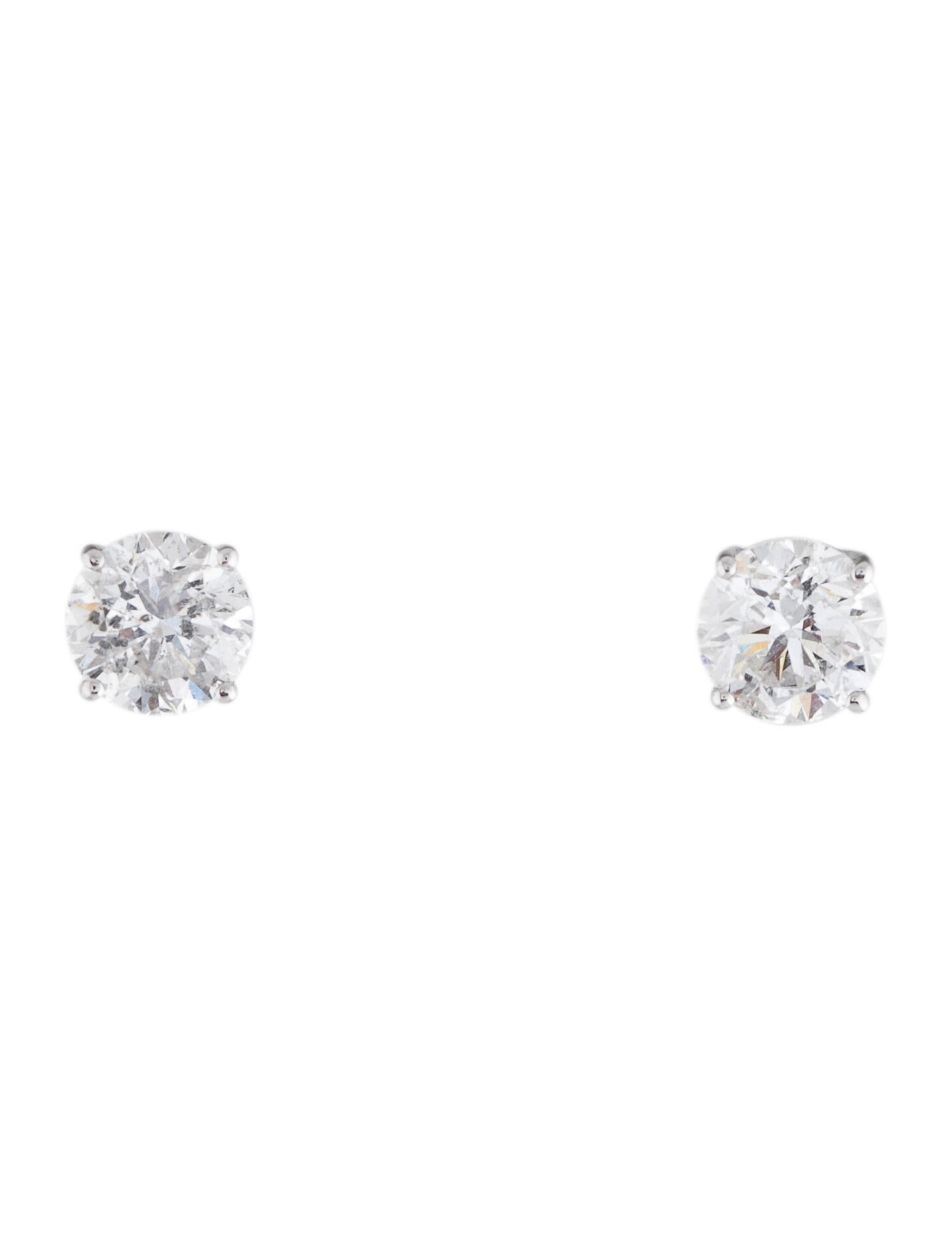 Marchesa 14K 3.01ctw Diamond Stud Earrings