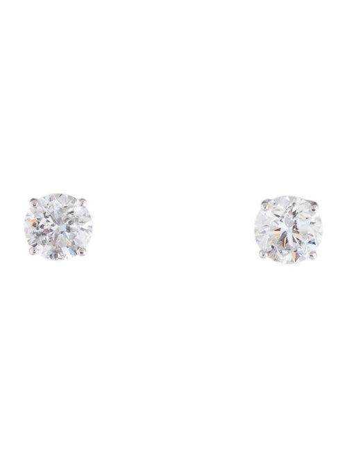 Marchesa 14K 3.01ctw Diamond Stud Earrings