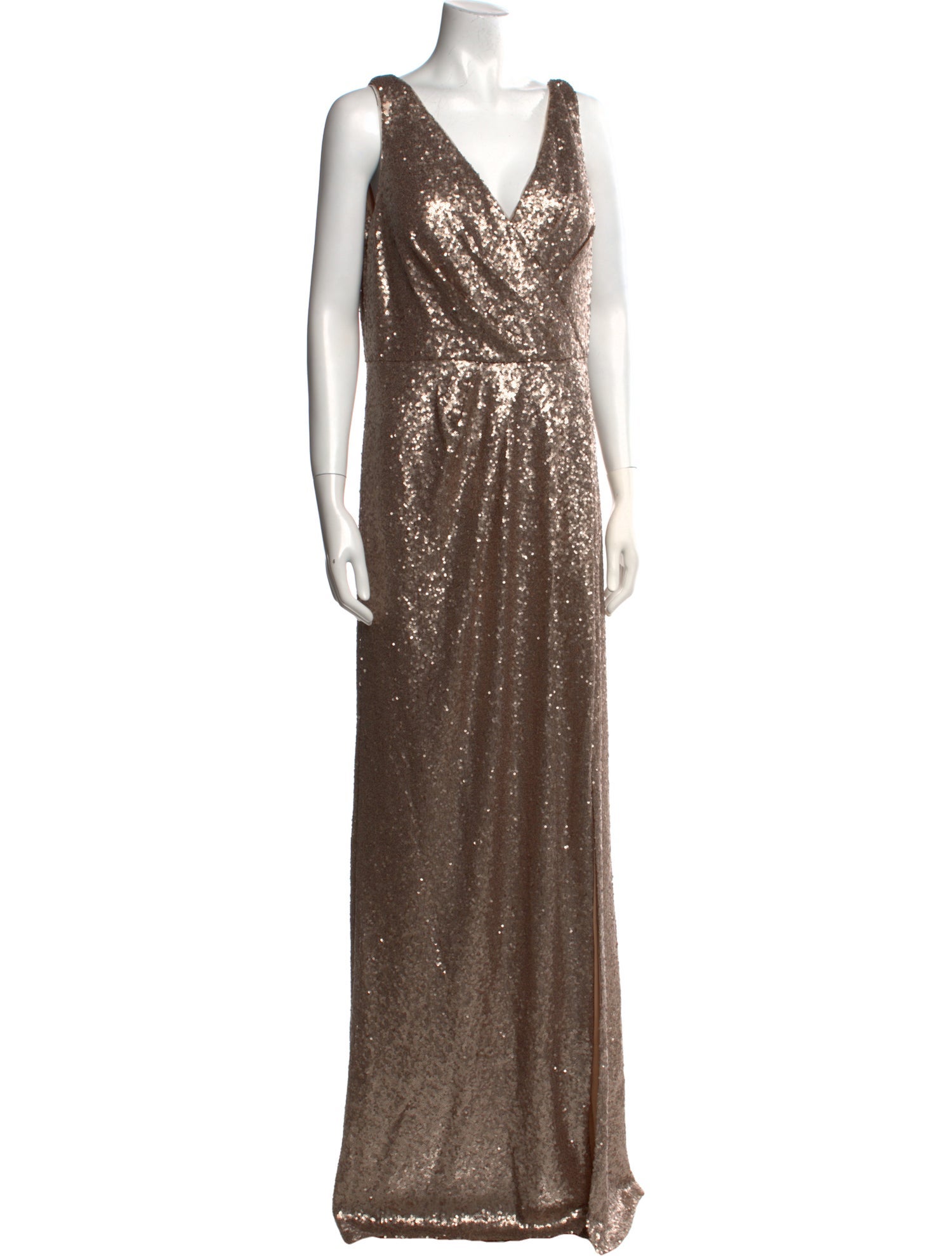 Marchesa Sequin Long Dress