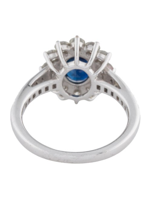 Marchesa 18K 1.38ctw Sapphire & Diamond Cocktail Ring