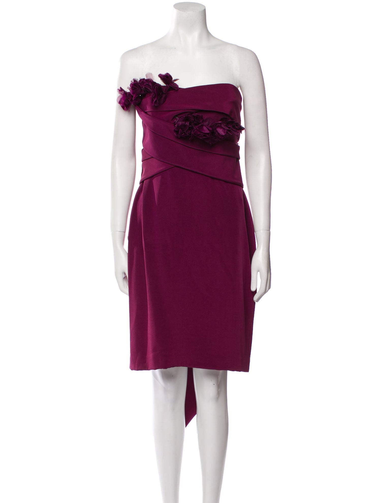 Marchesa Silk Mini Dress