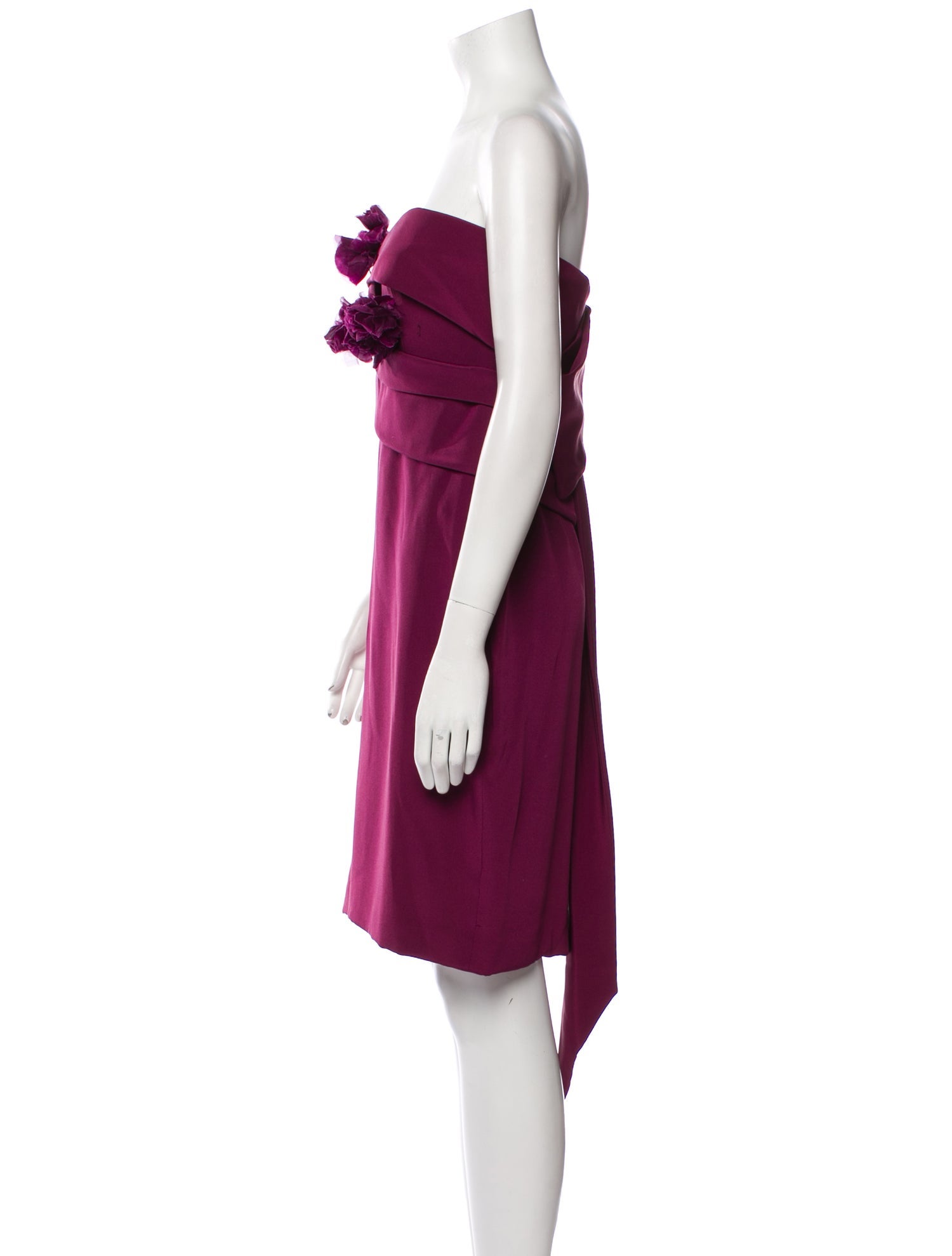 Marchesa Silk Mini Dress