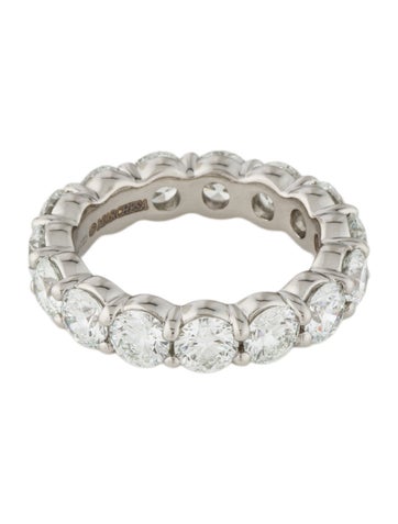 Marchesa Eternity Band Platinum 4.00ctw Diamond 4.5