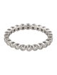 Marchesa Platinum Diamond Eternity Band