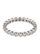 Marchesa Platinum Diamond Eternity Band