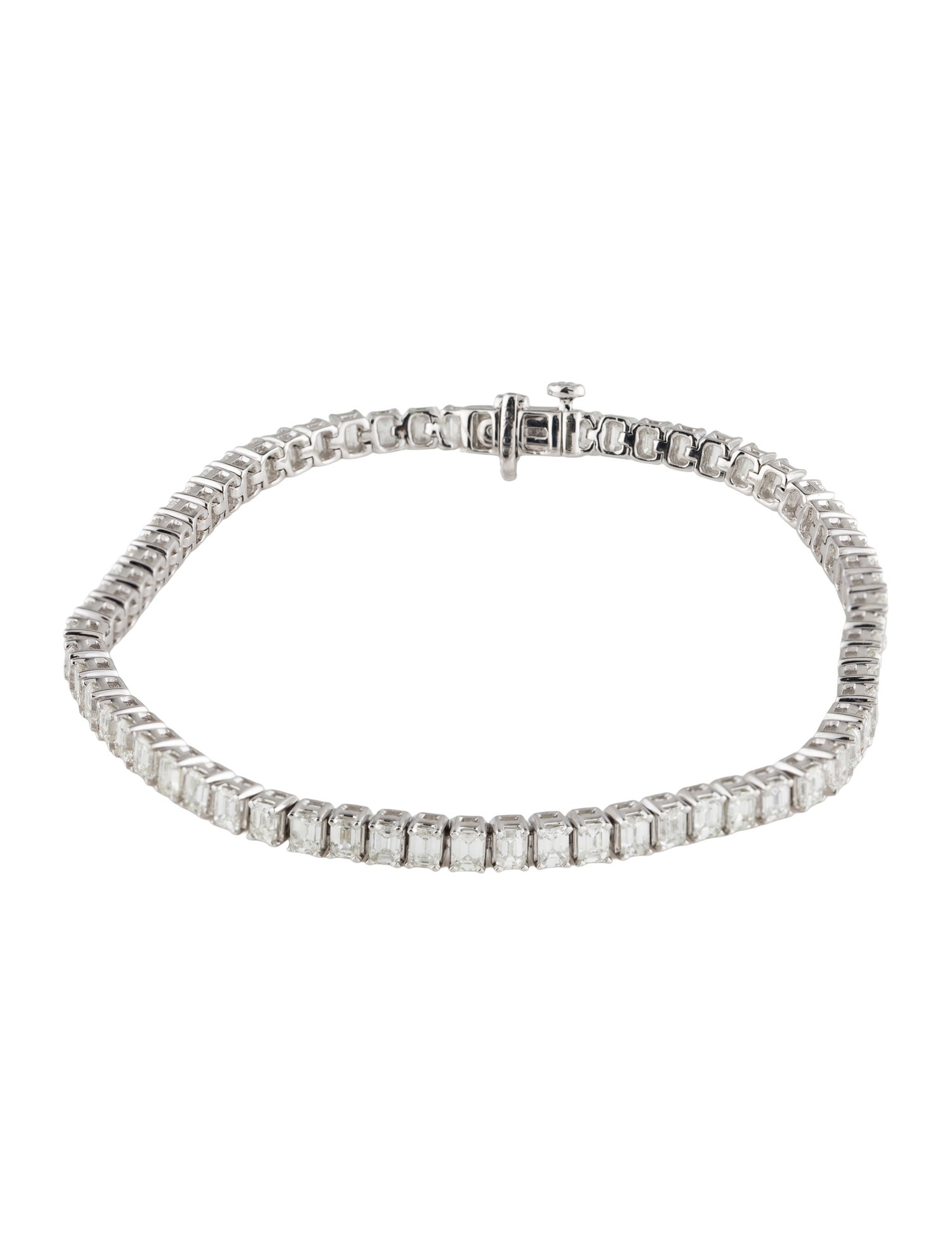 Marchesa 14K 7.00ctw Diamond Tennis Bracelet