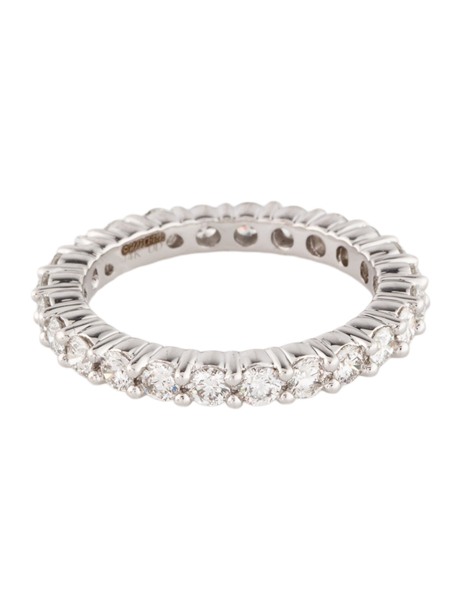 Marchesa 14K 1.00ctw Diamond Eternity Band Ring