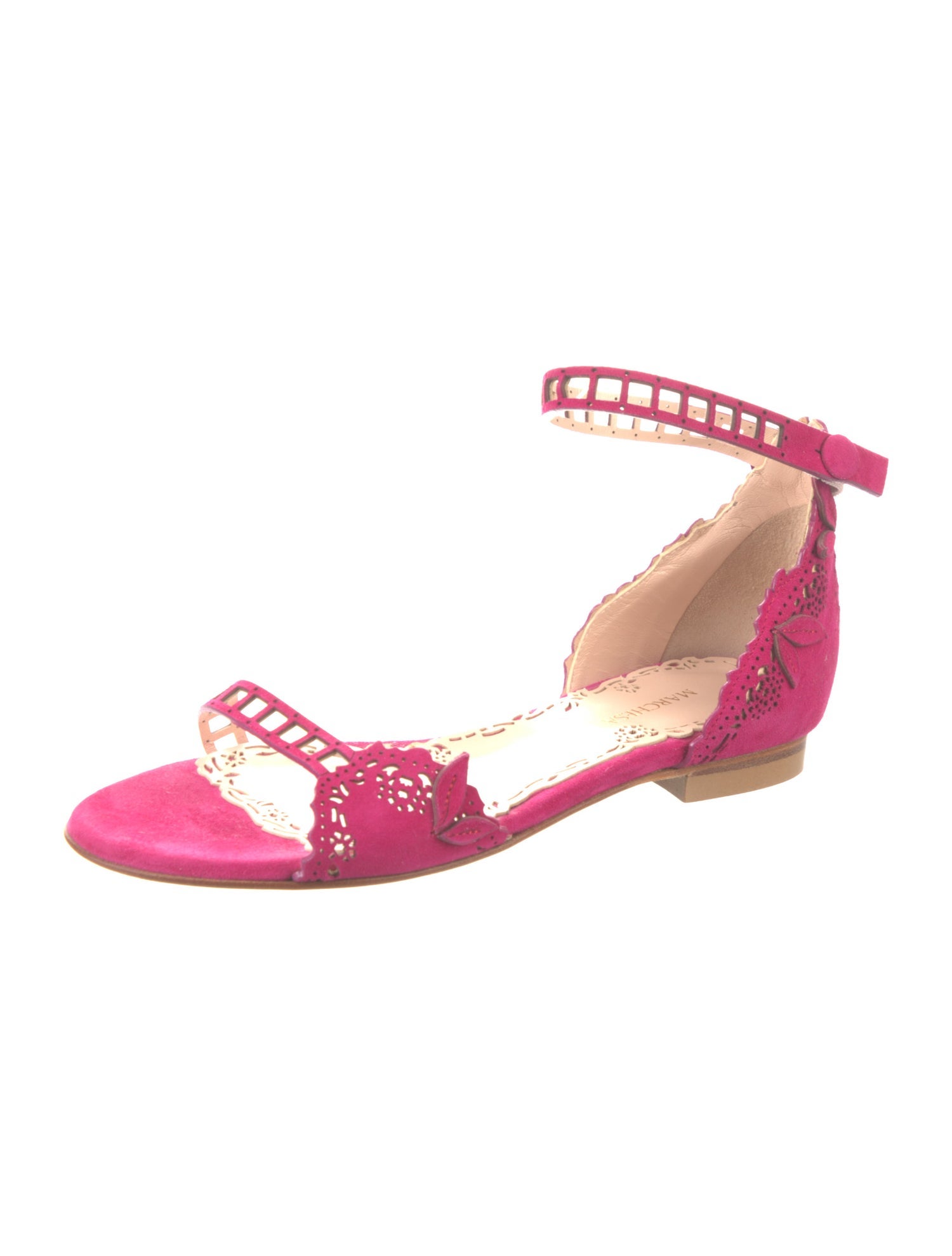Marchesa Suede Sandals