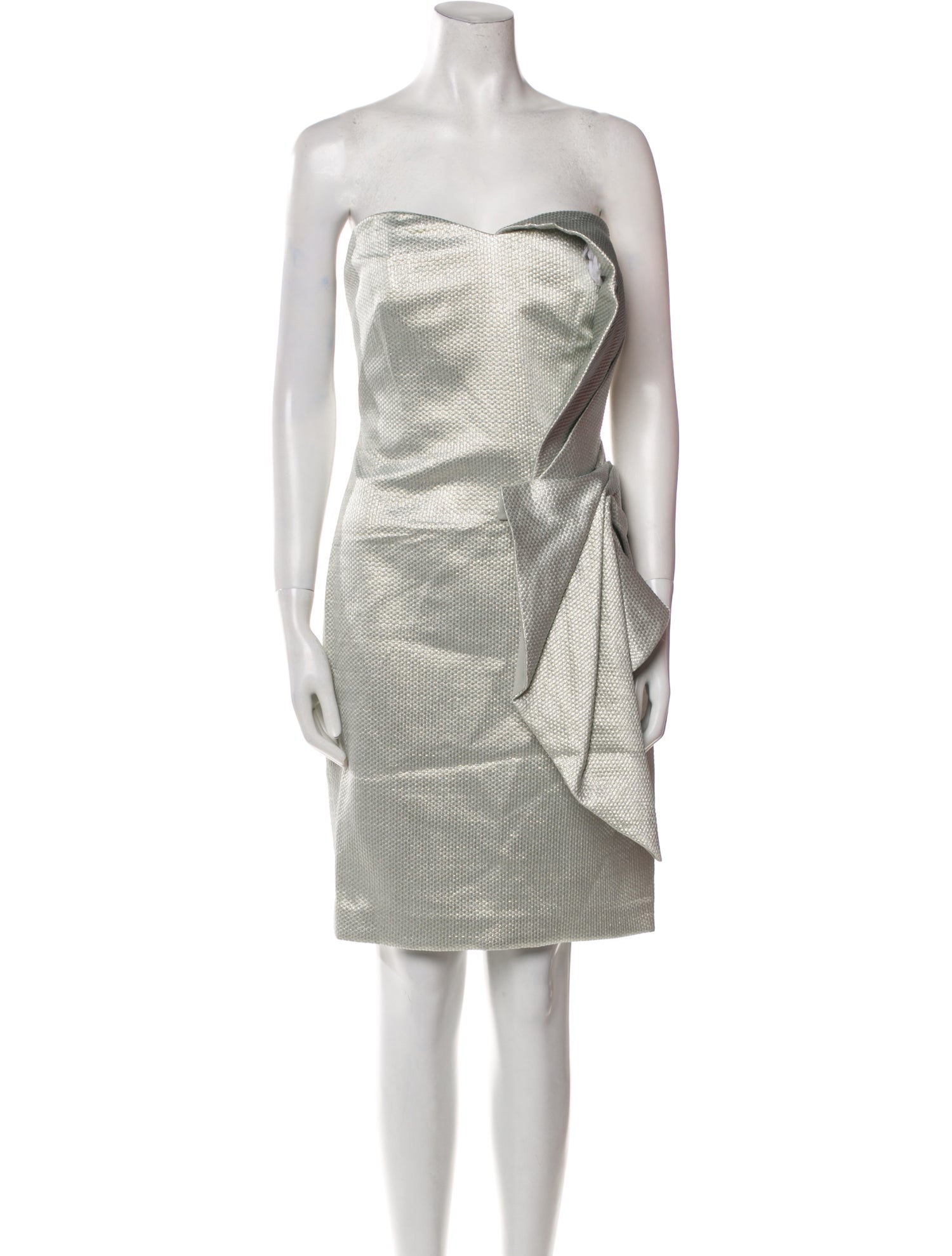 Marchesa Strapless Mini Dress