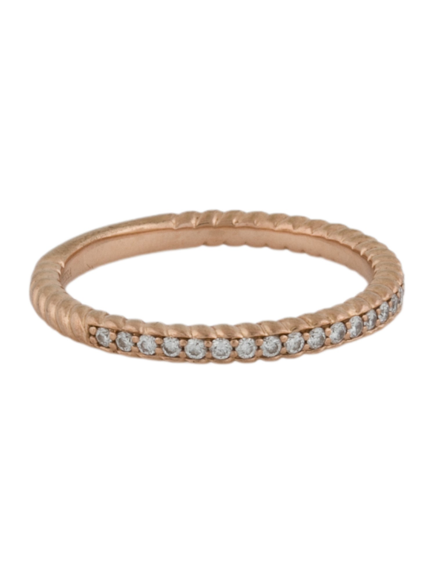 Marchesa 14K Diamond Half Eternity Band Ring