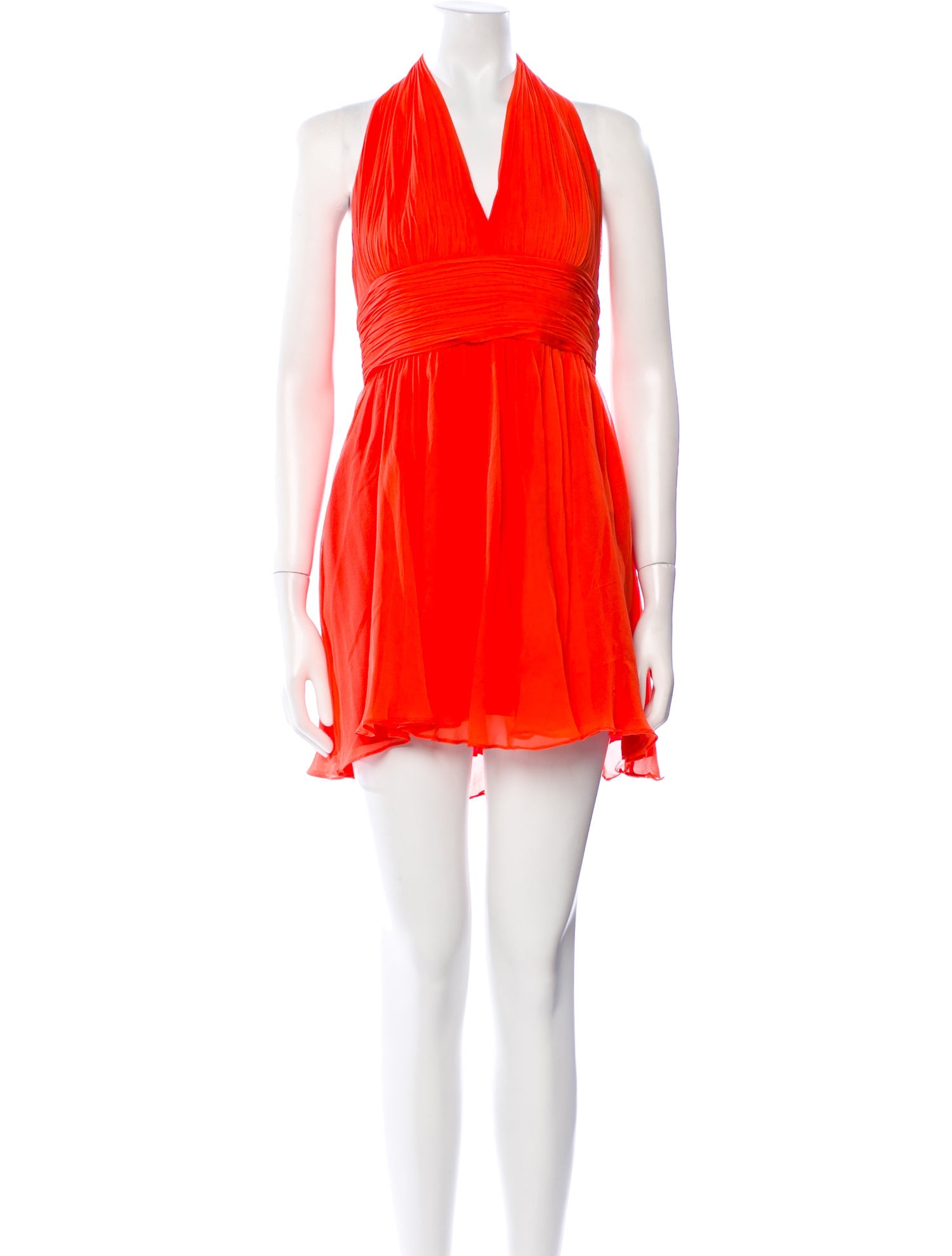 Marchesa Silk Mini Dress