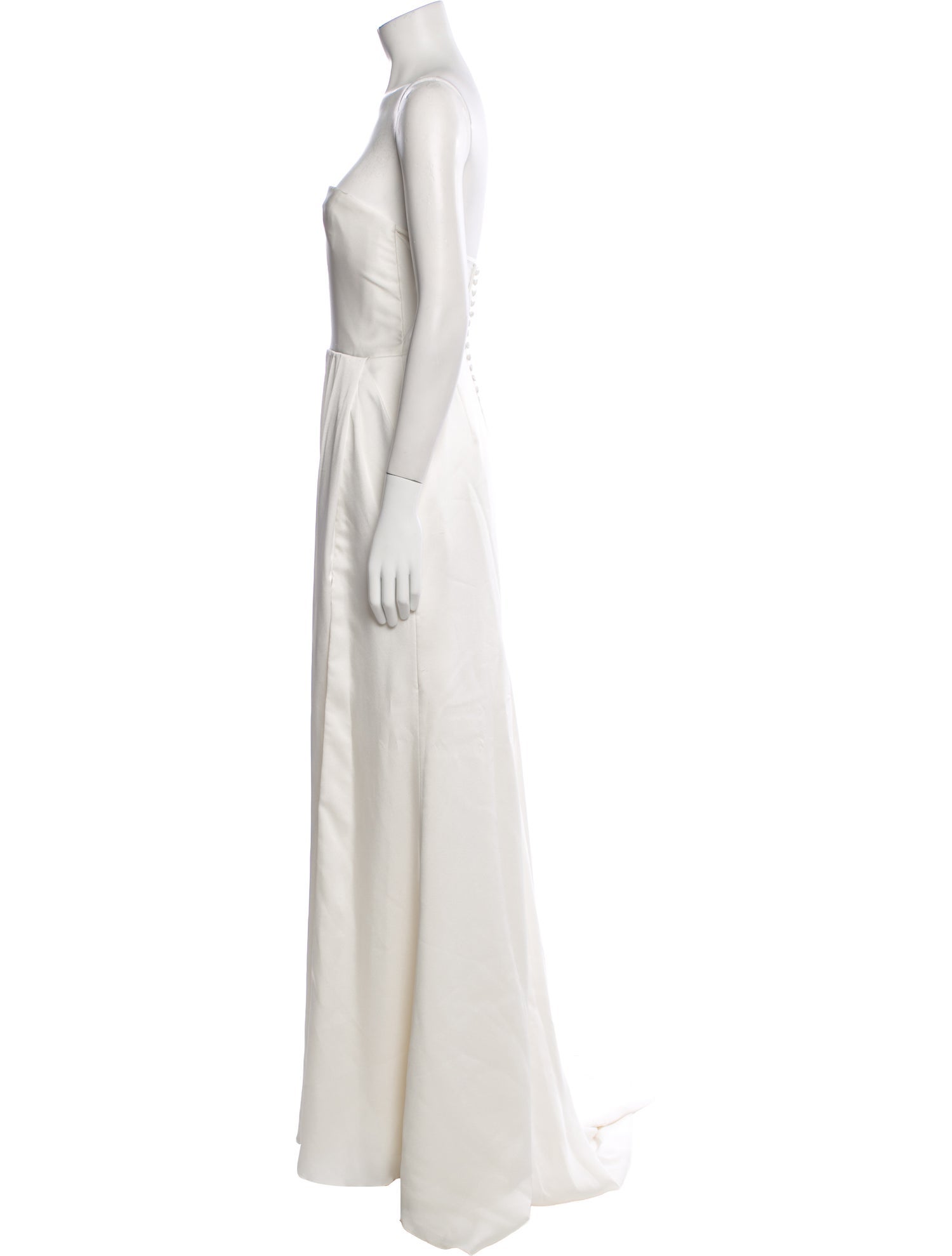 Marchesa Strapless Long Dress