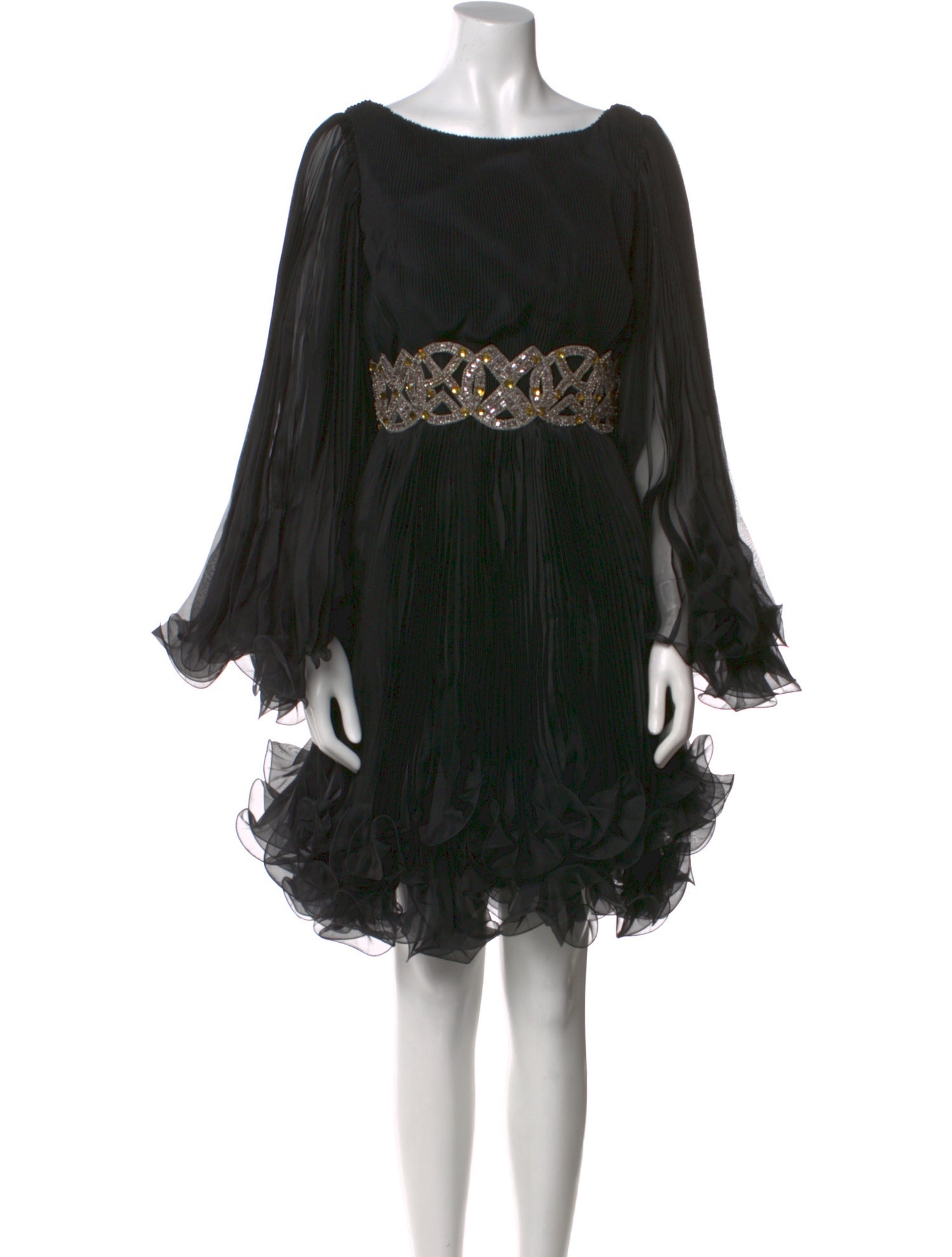 Marchesa Silk Mini Dress