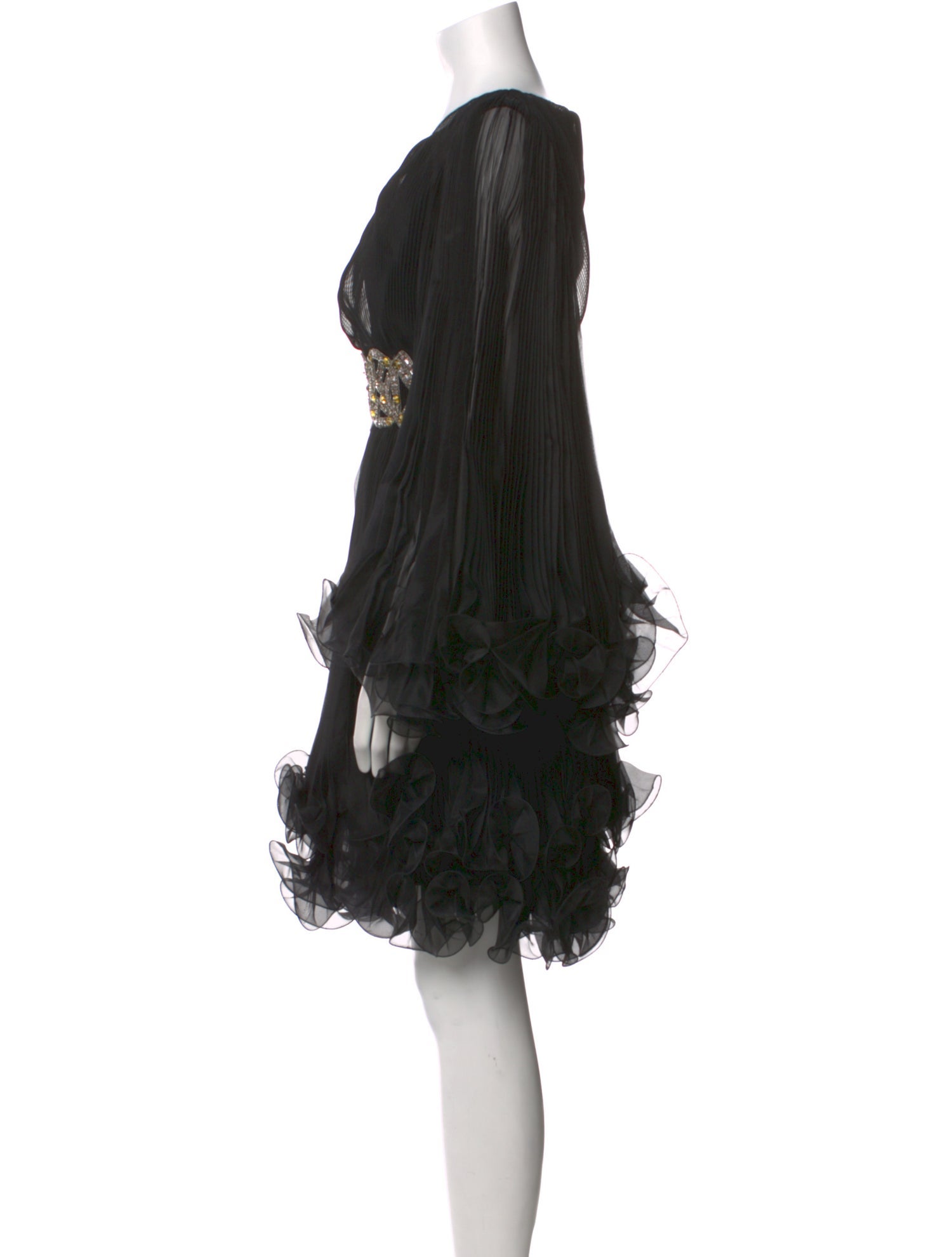 Marchesa Silk Mini Dress