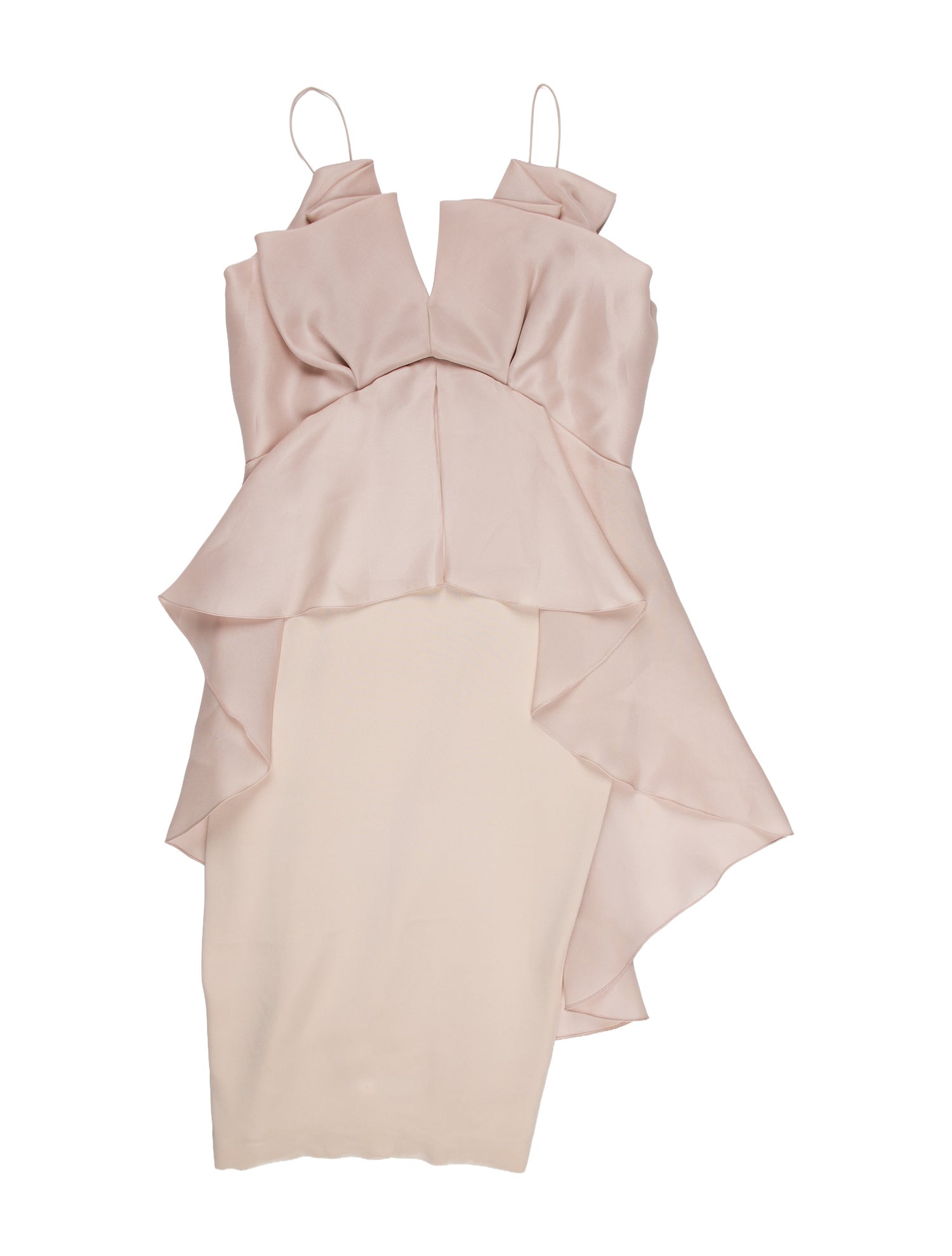 Marchesa Silk Knee-Length Dress