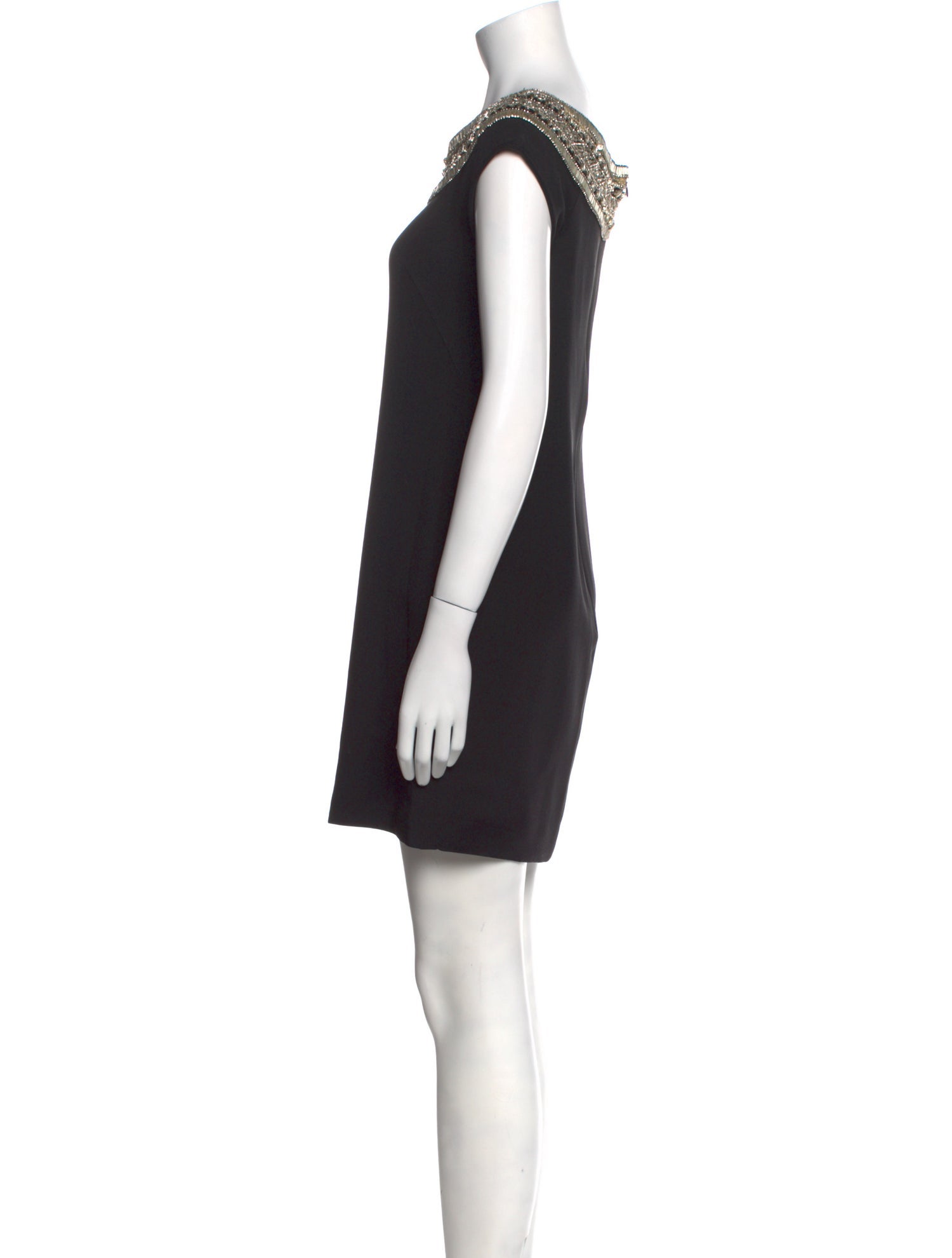 Marchesa Silk Mini Dress