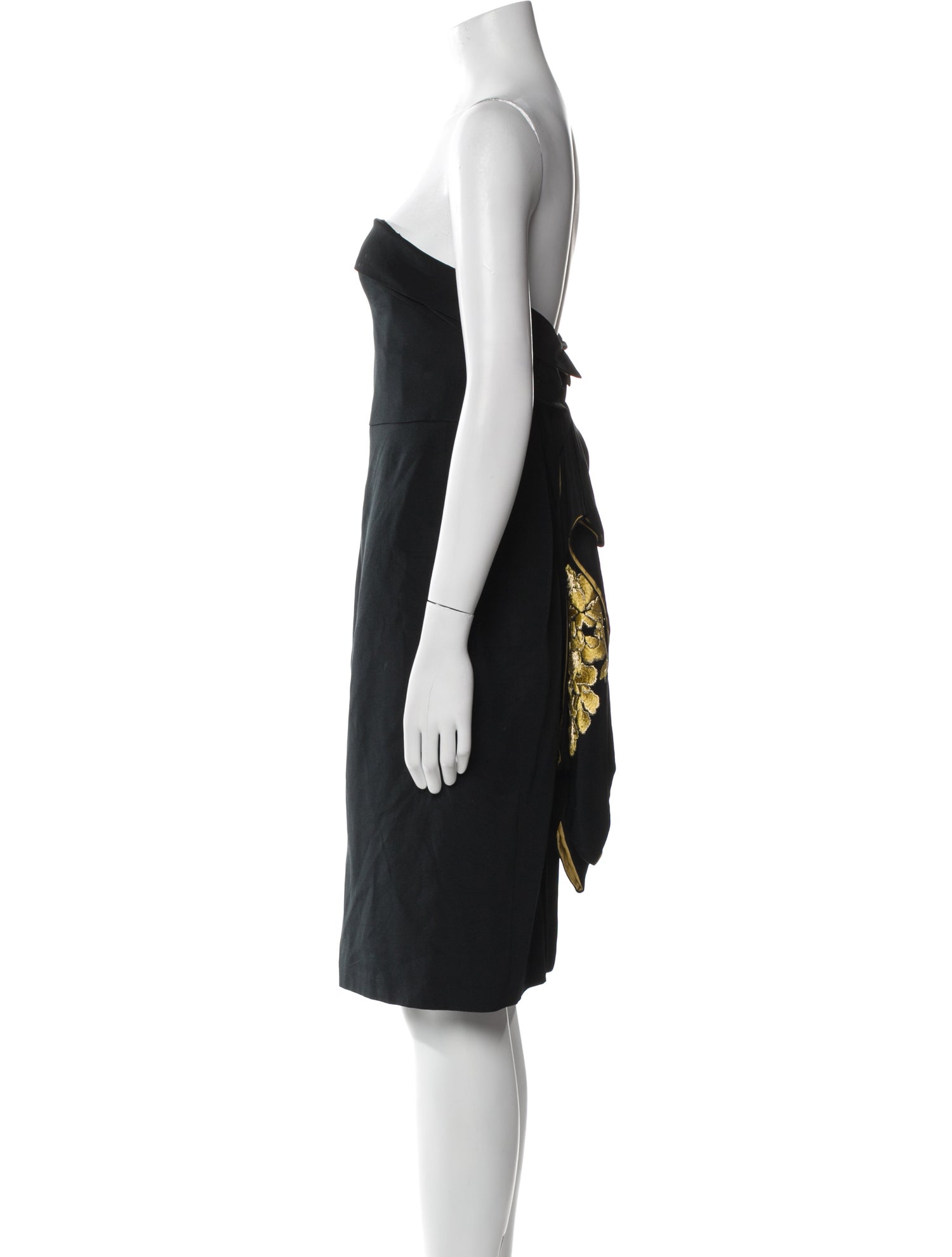 Marchesa Silk Mini Dress