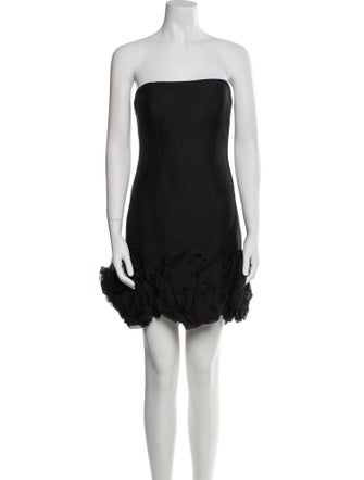 Marchesa Silk Mini Dress