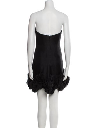 Marchesa Silk Mini Dress