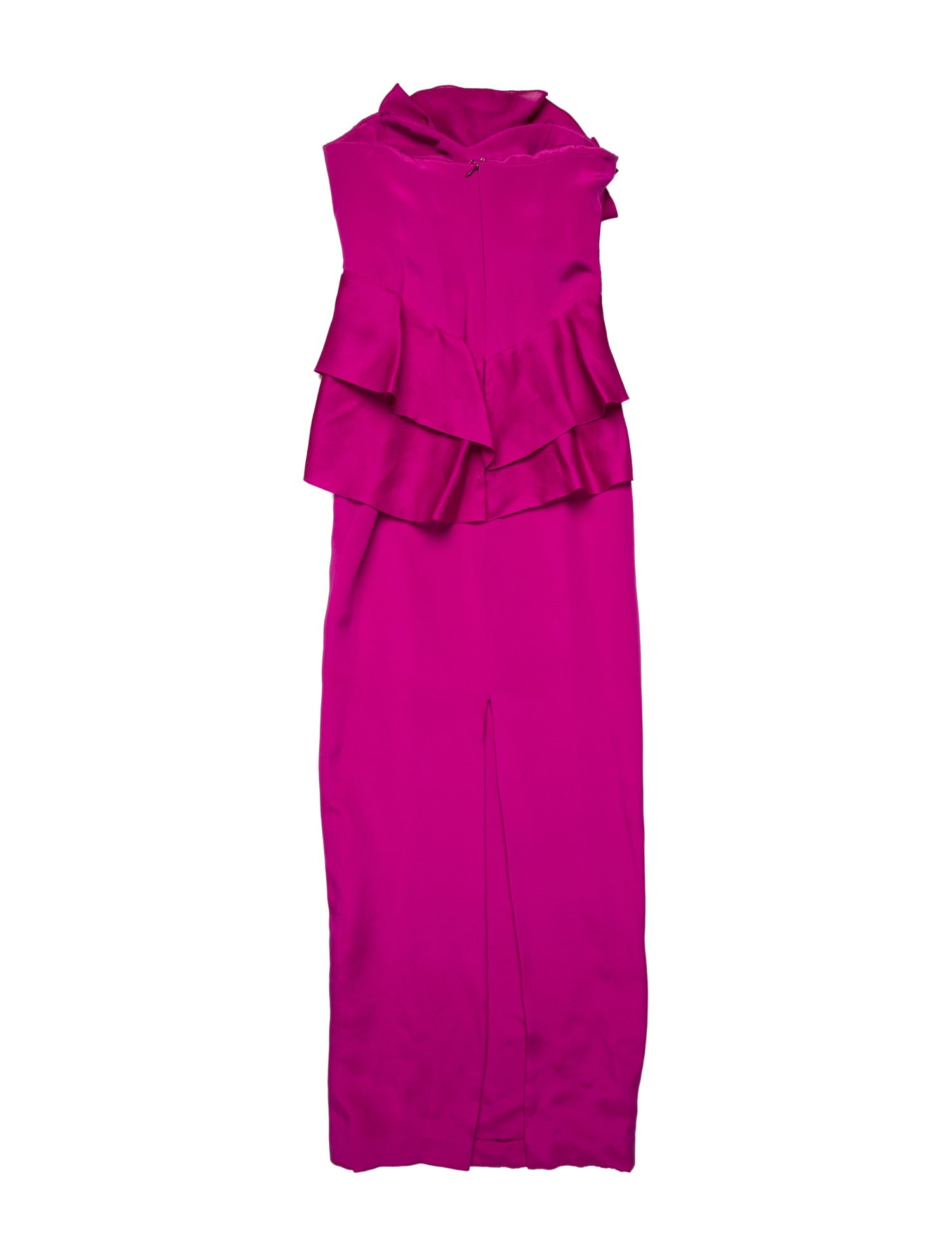 Marchesa Silk Long Dress