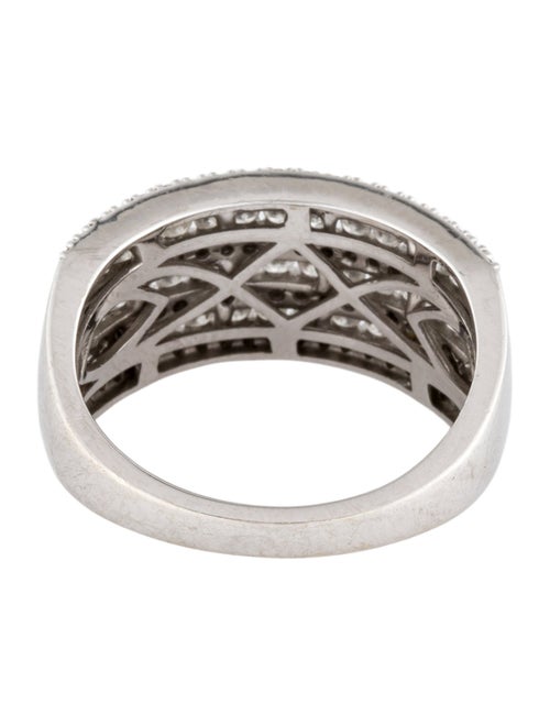 Marchesa 10K 1.05ctw Diamond Wide Band