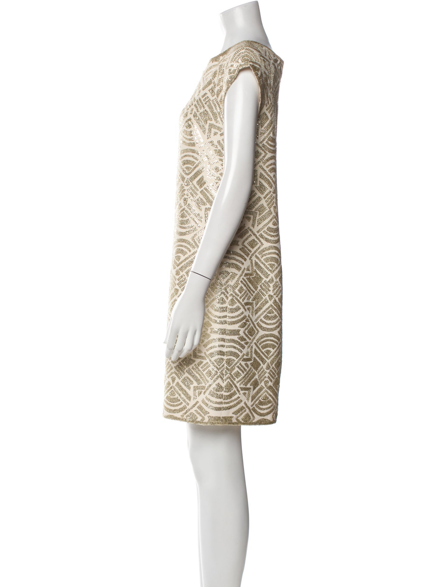 Marchesa Silk Mini Dress