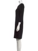 Marchesa Wool Knee-Length Dress