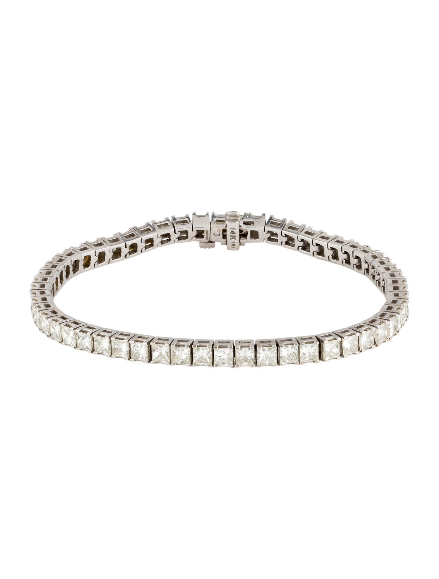Marchesa 14K 8.40ctw Diamond Tennis Bracelet