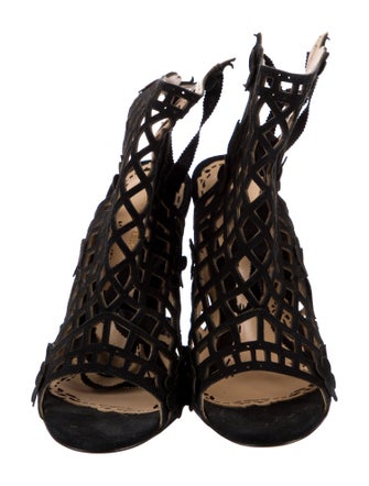 Marchesa Suede Sandals