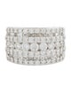 Marchesa 14K 2.93ctw Diamond Wide Band