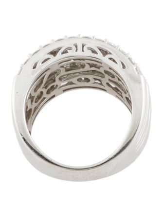 Marchesa 14K 2.93ctw Diamond Wide Band