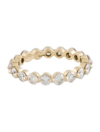 Marchesa 14K 1.88ctw Diamond Eternity Band Ring