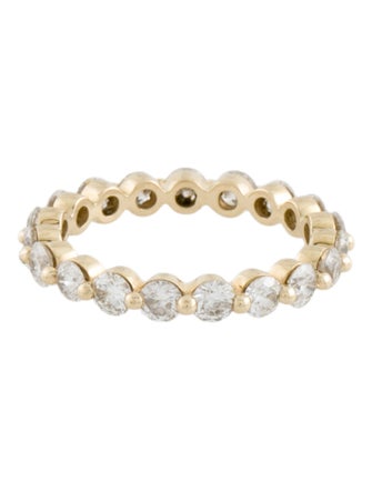 Marchesa 14K 1.88ctw Diamond Eternity Band Ring