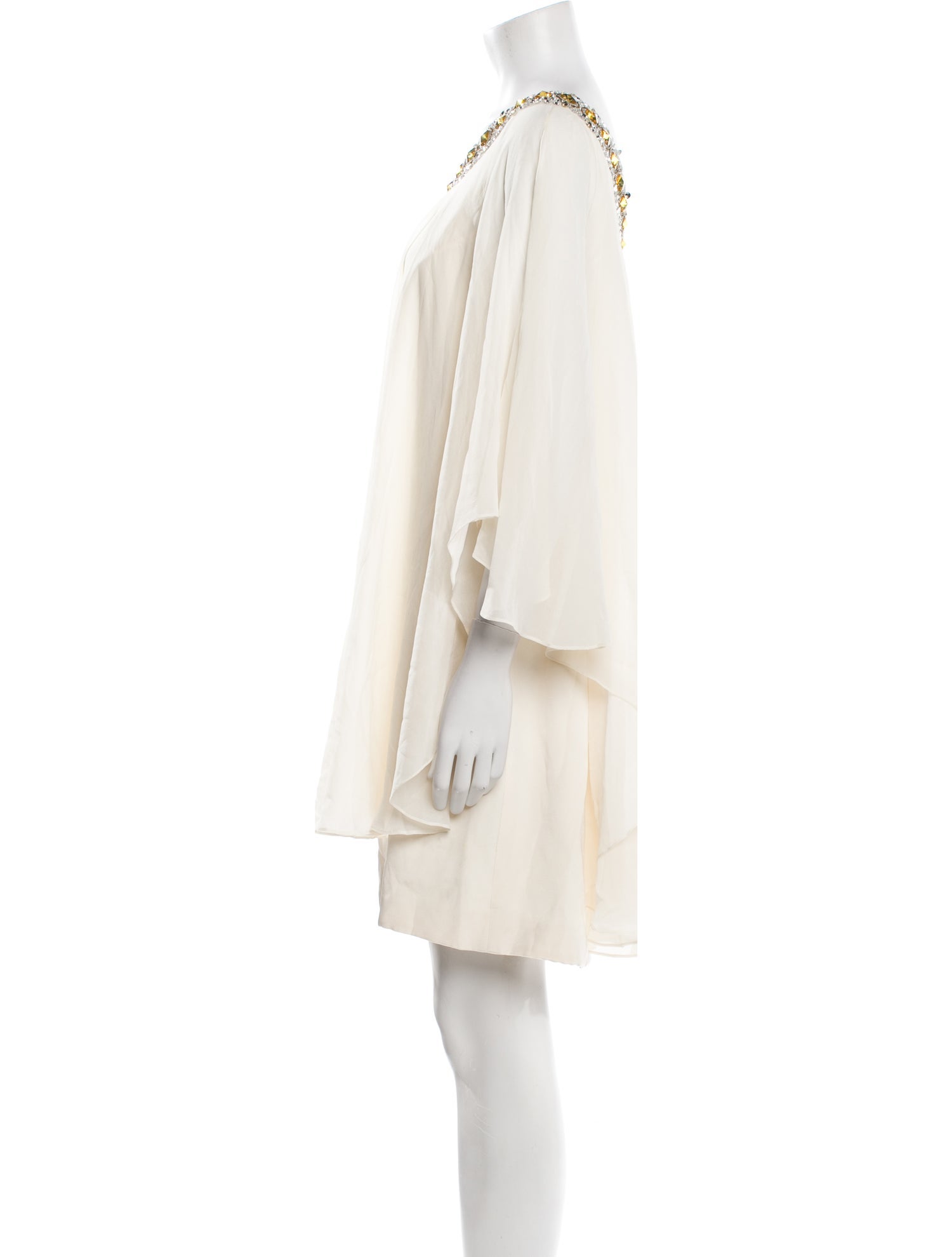 Marchesa Silk Mini Dress