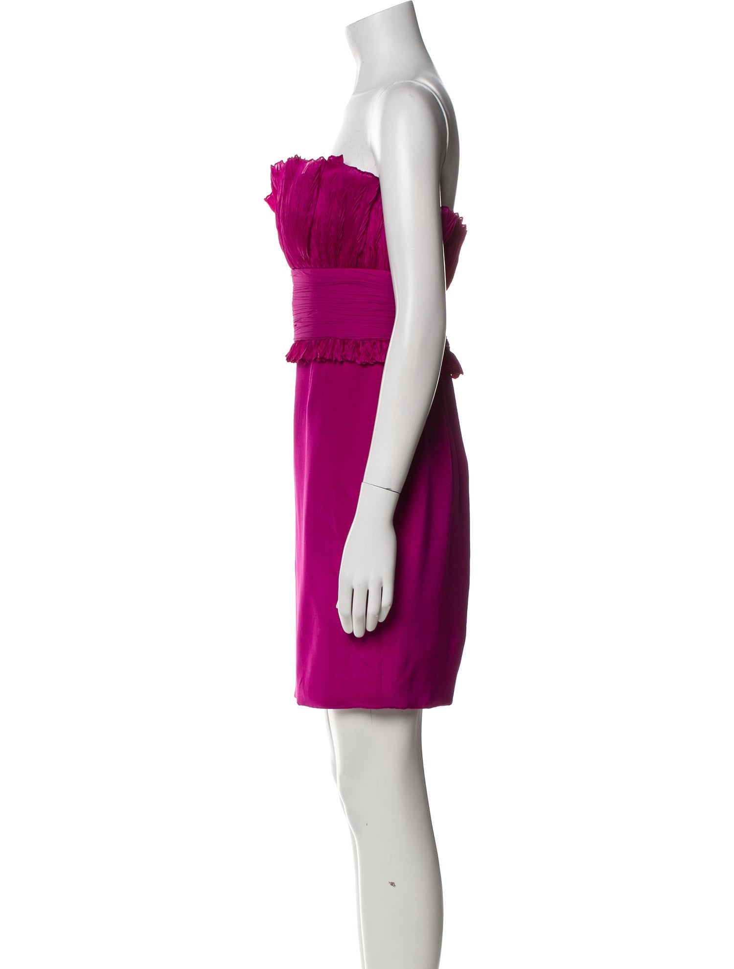 Marchesa Silk Mini Dress