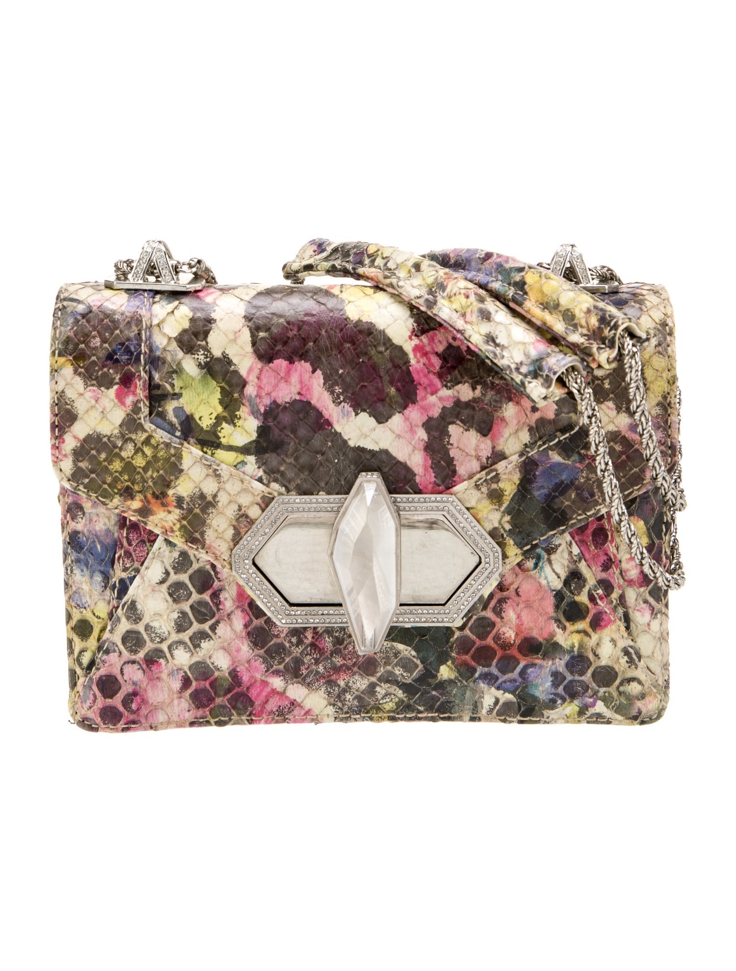 Marchesa Leather Shoulder Bag