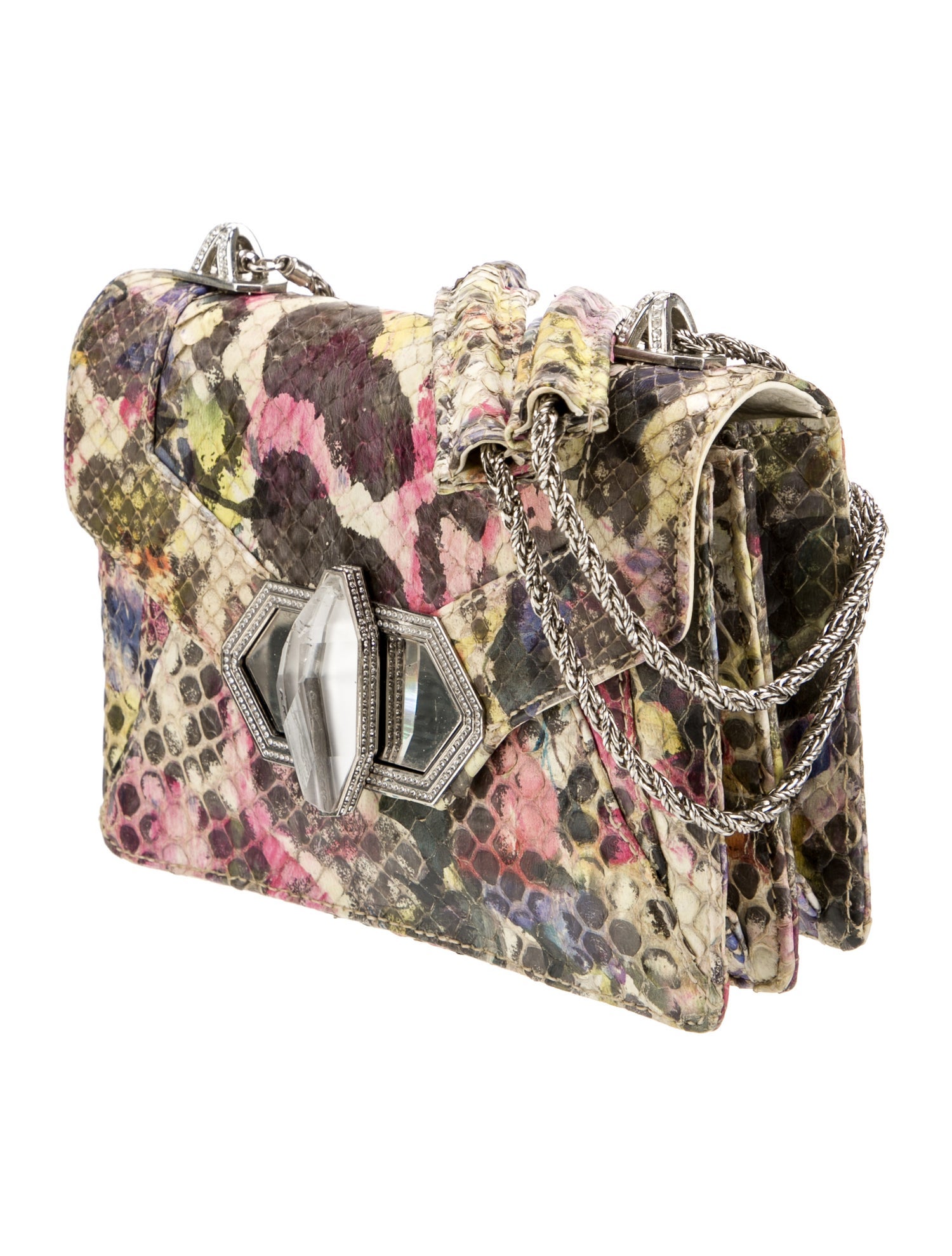 Marchesa Leather Shoulder Bag