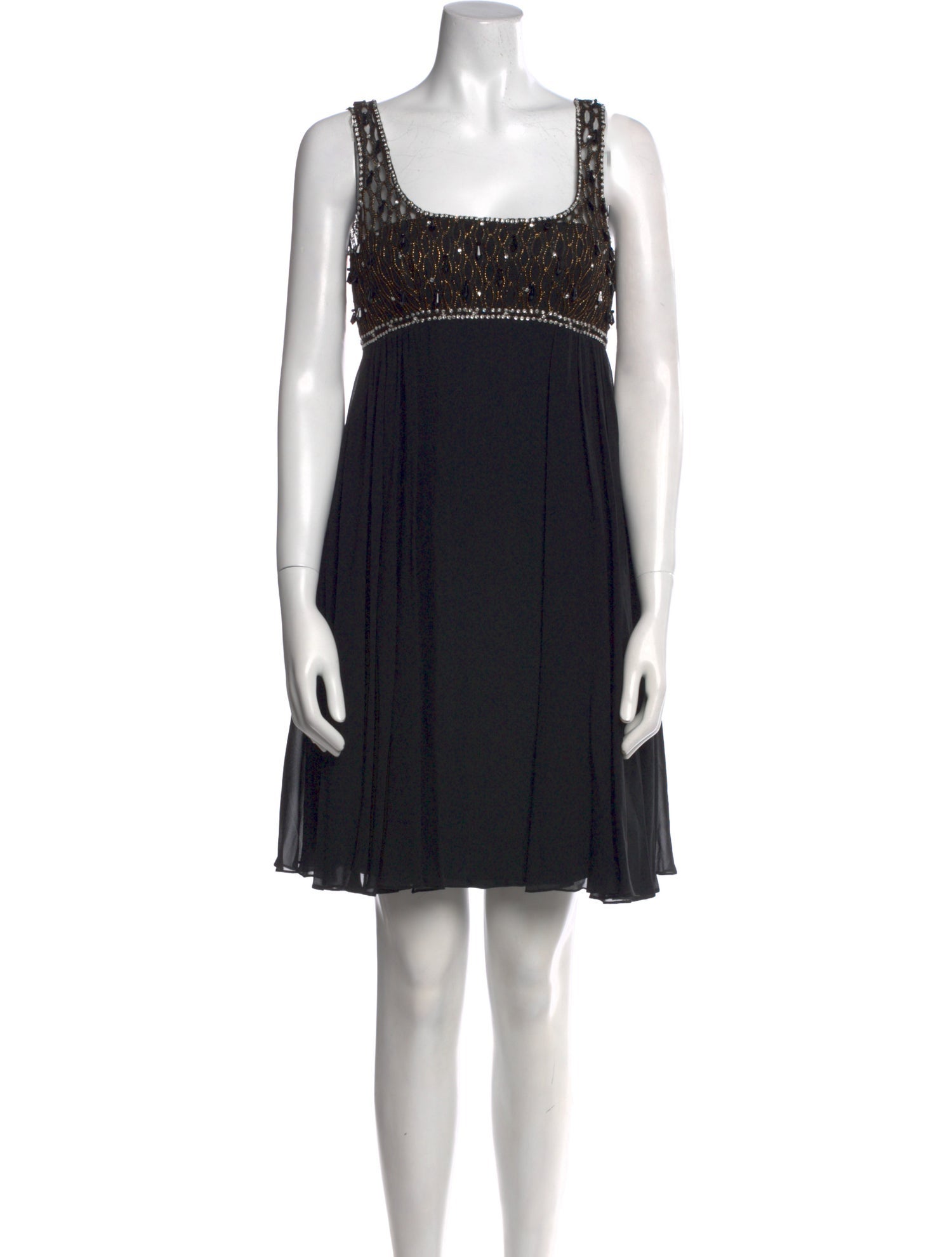 Marchesa Silk Mini Dress