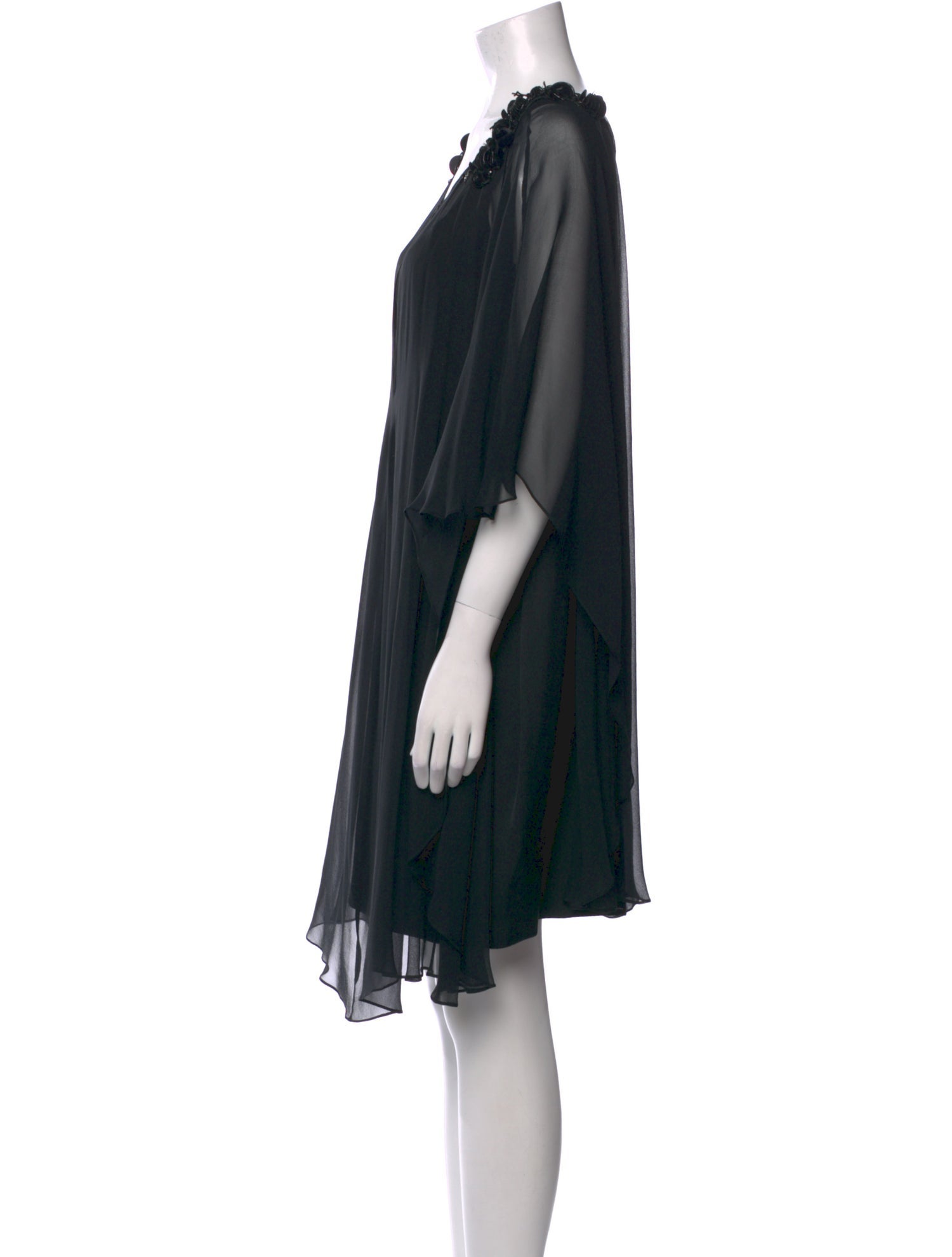 Marchesa Silk Mini Dress