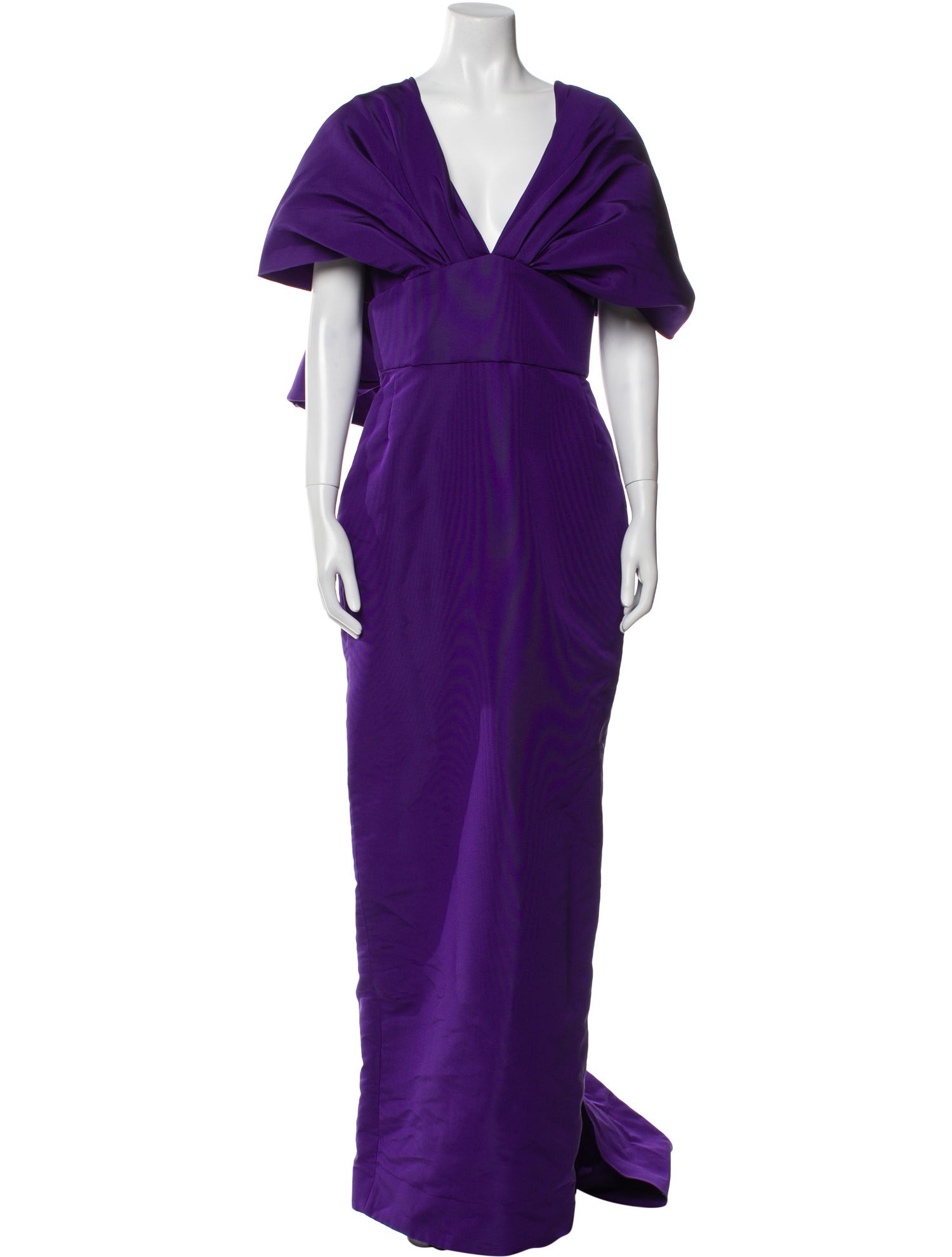 Marchesa Silk Long Dress