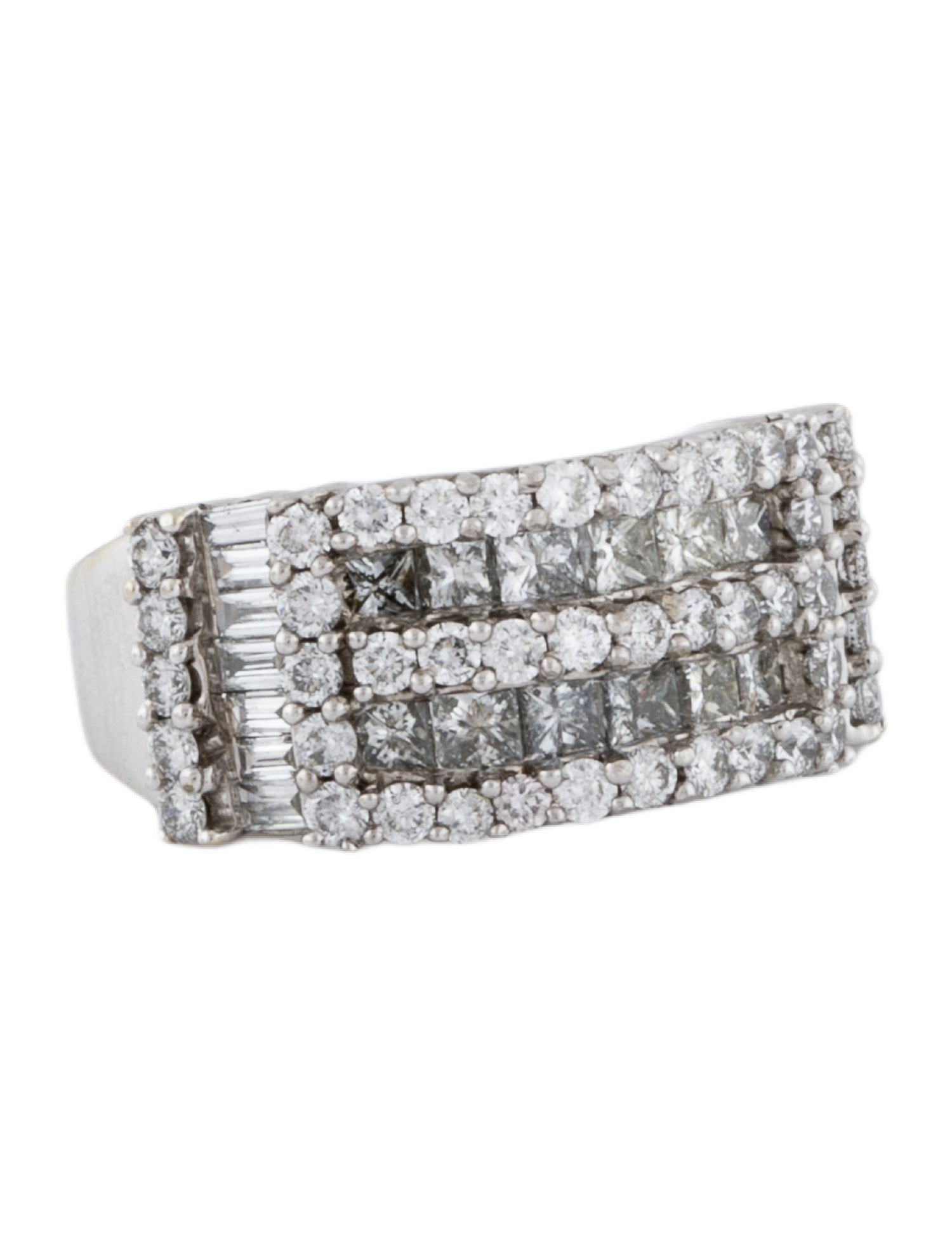 Marchesa 14K 1.77ctw Diamond Band Ring